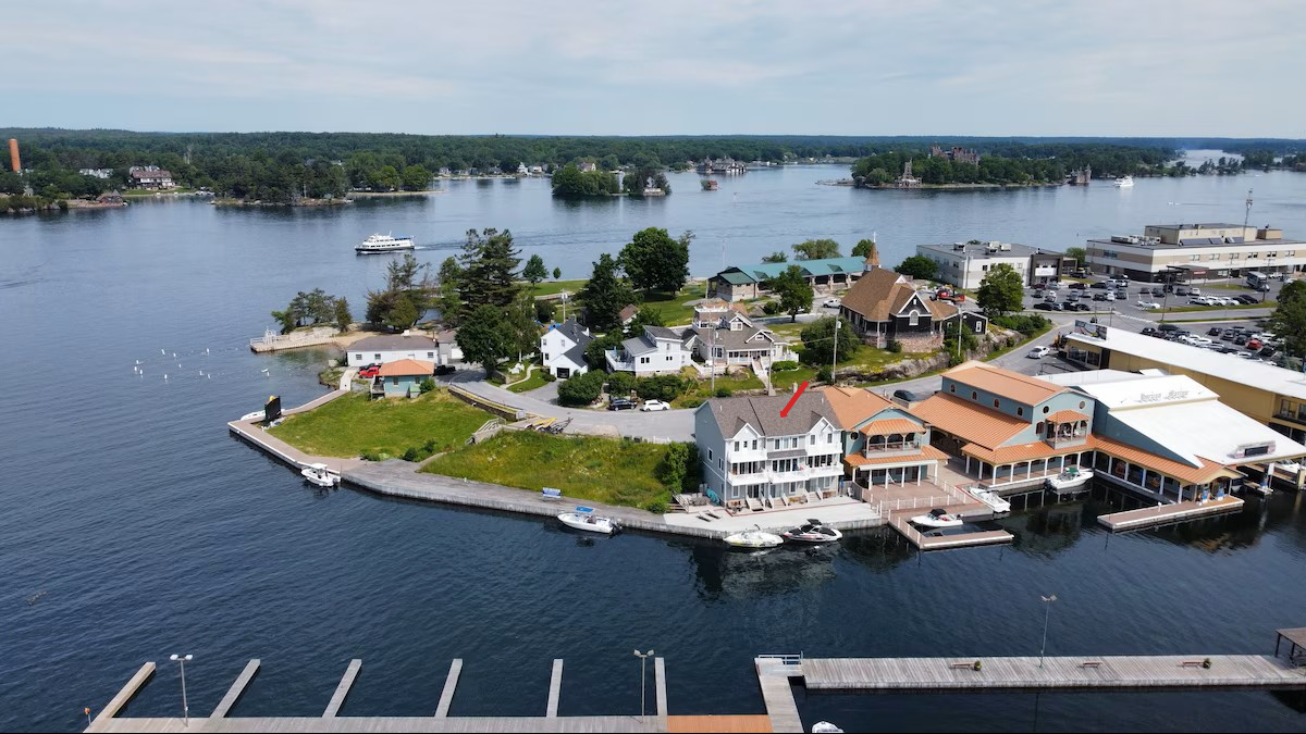 Waterfront aerial